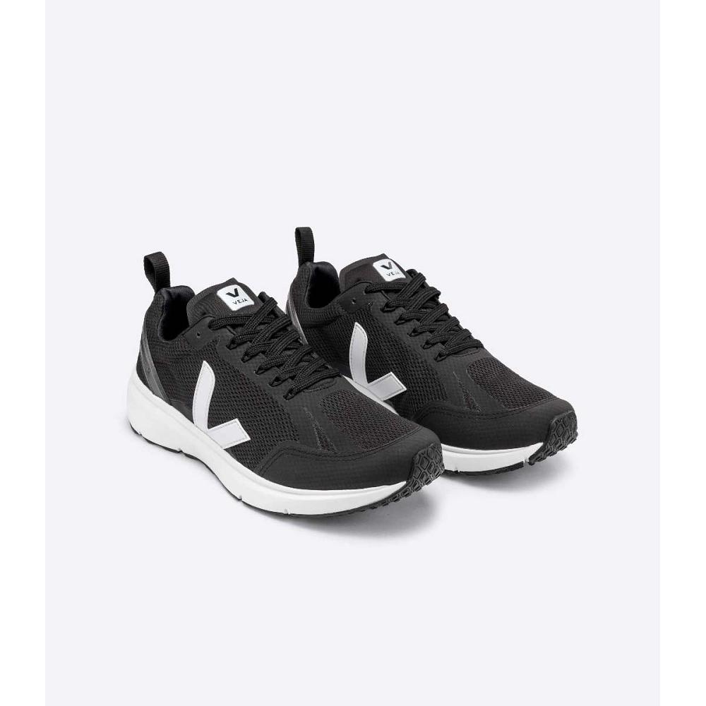 παπουτσια γυναικεια Veja CONDOR 2 ALVEOMESH Black/White | GR 488LIS